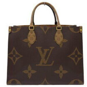 Louis Vuitton On the Go Brown Monogram Canvas Giant Reverse Tote Bag